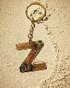 Z Alphabet Keychain